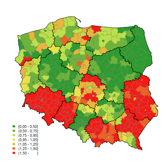 Woda wodzie nierówna